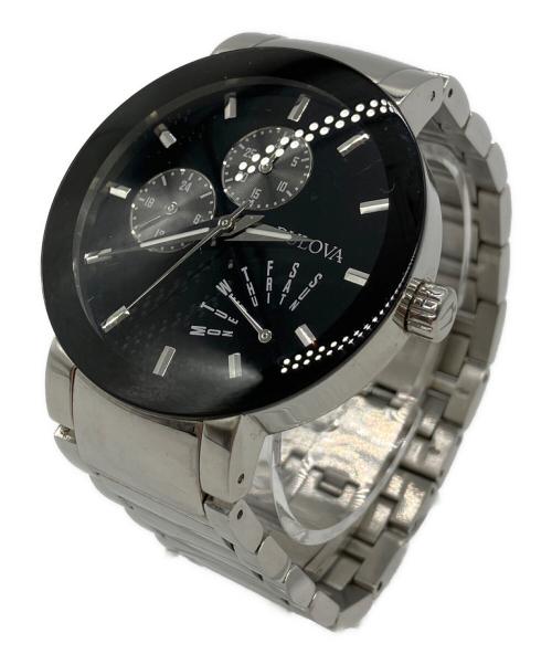 BULOVA（ブローバ）BULOVA (ブローバ) 腕時計 ブラックの古着・服飾アイテム