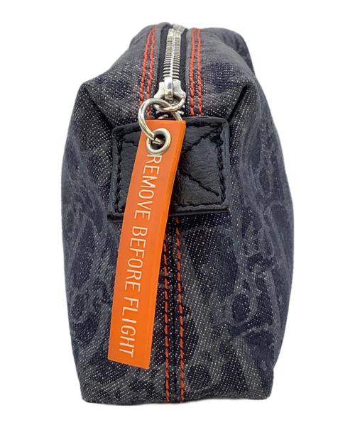 Christian Dior（クリスチャン ディオール）Christian Dior (クリスチャン ディオール) デニムポーチ インディゴの古着・服飾アイテム