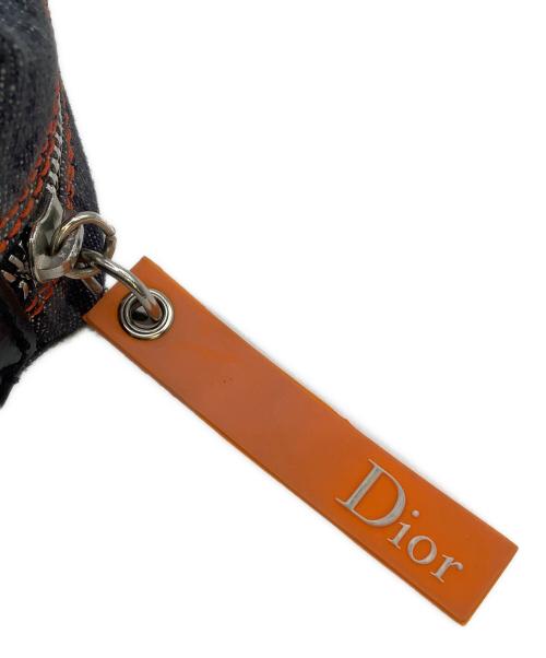 Christian Dior（クリスチャン ディオール）Christian Dior (クリスチャン ディオール) デニムポーチ インディゴの古着・服飾アイテム