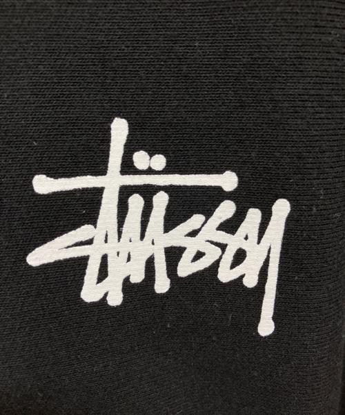 stussy（ステューシー）stussy (ステューシー) ロゴジップパーカー ブラック サイズ:Lの古着・服飾アイテム