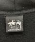 中古・古着 stussy (ステューシー) ロゴジップパーカー ブラック サイズ:L：12000円