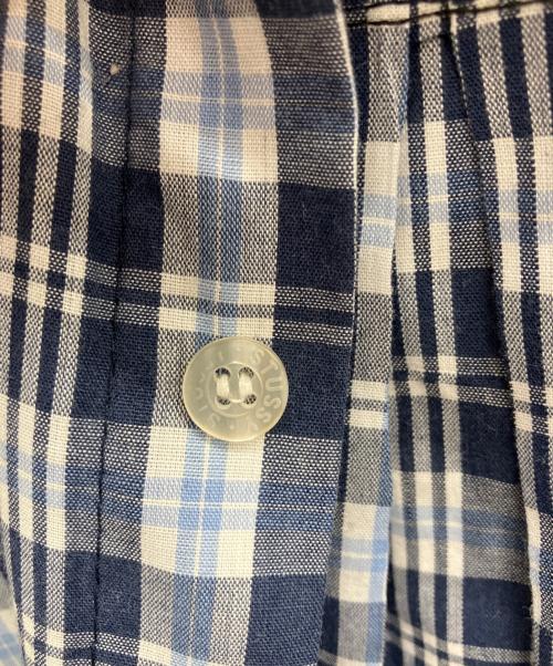 stussy（ステューシー）stussy (ステューシー) 半袖シャツ ブルー サイズ:Lの古着・服飾アイテム