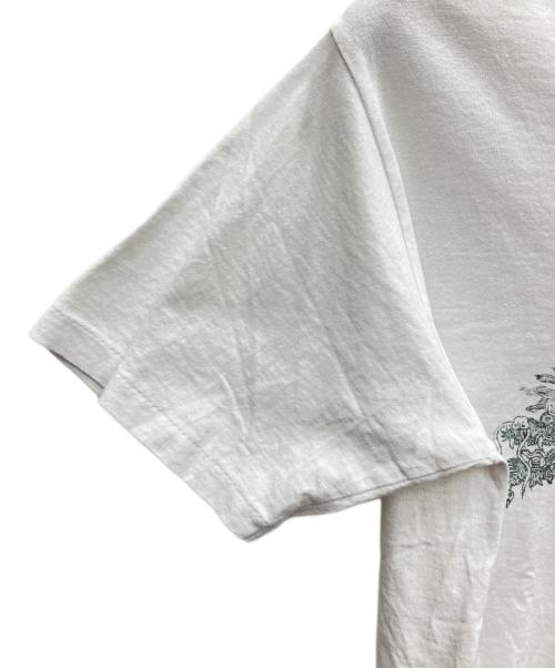 stussy（ステューシー）stussy (ステューシー) 半袖Tシャツ ホワイト サイズ:SIZE Lの古着・服飾アイテム