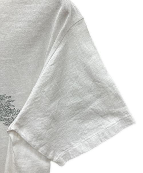 stussy（ステューシー）stussy (ステューシー) 半袖Tシャツ ホワイト サイズ:SIZE Lの古着・服飾アイテム