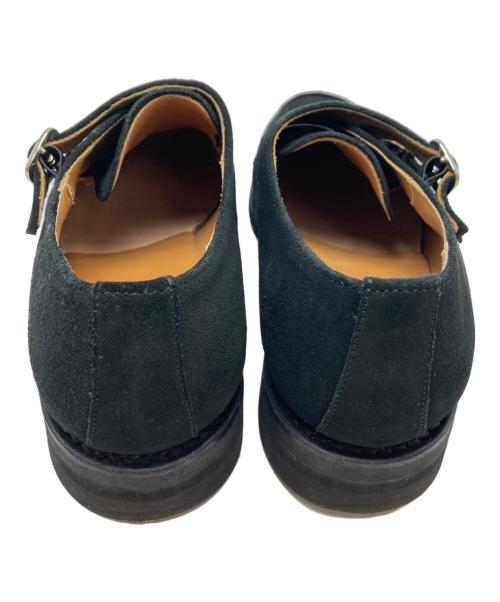 berwick（バーウィック）berwick (バーウィック) ダブルモンクストラップ ブラック サイズ:SIZE 25.5cm(UK 6 1/2)の古着・服飾アイテム