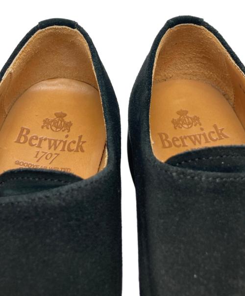 berwick（バーウィック）berwick (バーウィック) ダブルモンクストラップ ブラック サイズ:SIZE 25.5cm(UK 6 1/2)の古着・服飾アイテム