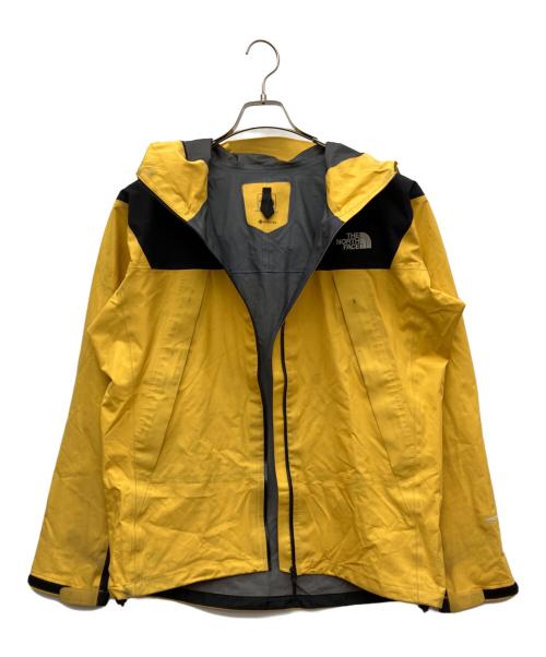 THE NORTH FACE（ザ ノース フェイス）THE NORTH FACE (ザ ノース フェイス) クライムライトジャケット イエロー×ブラック サイズ:XLの古着・服飾アイテム