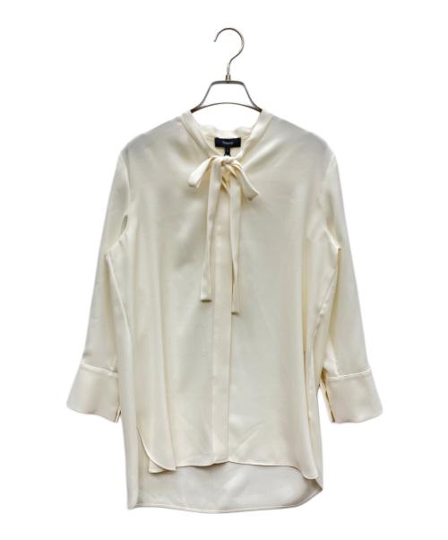theory（セオリー）theory (セオリー) 長袖ブラウス ホワイト サイズ:SIZE S 未使用品の古着・服飾アイテム