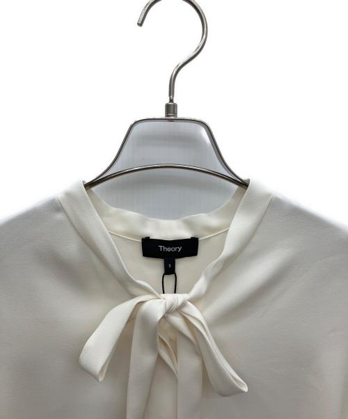 theory（セオリー）theory (セオリー) 長袖ブラウス ホワイト サイズ:SIZE S 未使用品の古着・服飾アイテム