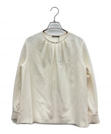 theory luxe（セオリーリュクス）の古着「長袖ブラウス」｜ホワイト