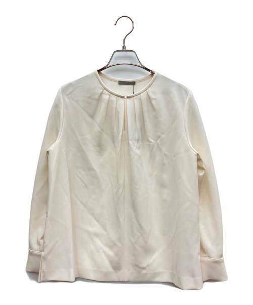 theory luxe（セオリーリュクス）theory luxe (セオリーリュクス) 長袖ブラウス ホワイト サイズ:SIZE S32 未使用品の古着・服飾アイテム