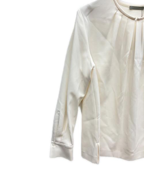 theory luxe（セオリーリュクス）theory luxe (セオリーリュクス) 長袖ブラウス ホワイト サイズ:SIZE S32 未使用品の古着・服飾アイテム
