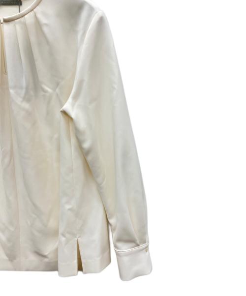 theory luxe（セオリーリュクス）theory luxe (セオリーリュクス) 長袖ブラウス ホワイト サイズ:SIZE S32 未使用品の古着・服飾アイテム