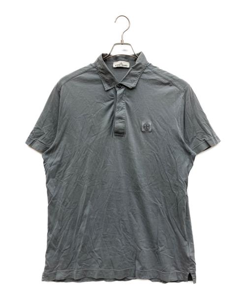 STONE ISLAND（ストーンアイランド）STONE ISLAND (ストーンアイランド) ポロシャツ グレー サイズ:3XLの古着・服飾アイテム