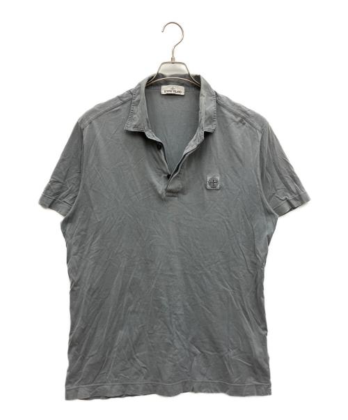 STONE ISLAND（ストーンアイランド）STONE ISLAND (ストーンアイランド) ポロシャツ グレー サイズ:3XLの古着・服飾アイテム