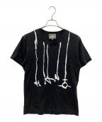 Vivienne Westwood manヴィヴィアン ウェストウッド マン）の古着「プリントTシャツ」｜ブラック