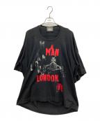 Vivienne Westwood manヴィヴィアン ウェストウッド マン）の古着「プリントTシャツ」｜ブラック