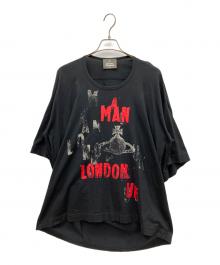 Vivienne Westwood man（ヴィヴィアン ウェストウッド マン）の古着「プリントTシャツ」｜ブラック