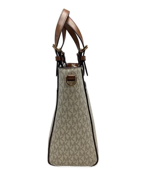 MICHAEL KORS（マイケルコース）MICHAEL KORS (マイケルコース) ショルダーバッグ ホワイトの古着・服飾アイテム