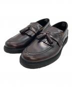 FRED PERRY×GEORGE COXフレッドペリー×ジョージコックス）の古着「タッセルローファー」｜ブラウン