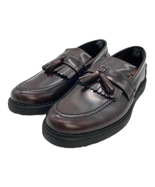 FRED PERRY（フレッドペリー）FRED PERRY (フレッドペリー) GEORGE COX (ジョージコックス) タッセルローファー ブラウン サイズ:SIZE 26cmの古着・服飾アイテム