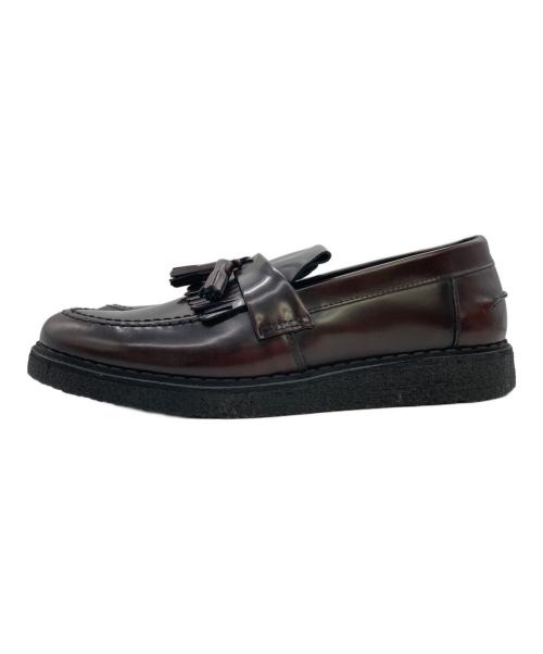 FRED PERRY（フレッドペリー）FRED PERRY (フレッドペリー) GEORGE COX (ジョージコックス) タッセルローファー ブラウン サイズ:SIZE 26cmの古着・服飾アイテム