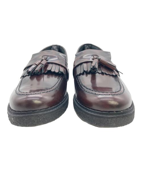 FRED PERRY（フレッドペリー）FRED PERRY (フレッドペリー) GEORGE COX (ジョージコックス) タッセルローファー ブラウン サイズ:SIZE 26cmの古着・服飾アイテム