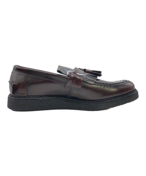 FRED PERRY（フレッドペリー）FRED PERRY (フレッドペリー) GEORGE COX (ジョージコックス) タッセルローファー ブラウン サイズ:SIZE 26cmの古着・服飾アイテム
