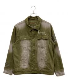 KARL KANI（カールカナイ）の古着「シャツジャケット」｜オリーブ