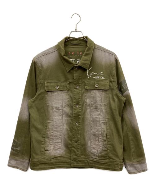 KARL KANI（カールカナイ）KARL KANI (カールカナイ) シャツジャケット オリーブ サイズ:XXLの古着・服飾アイテム
