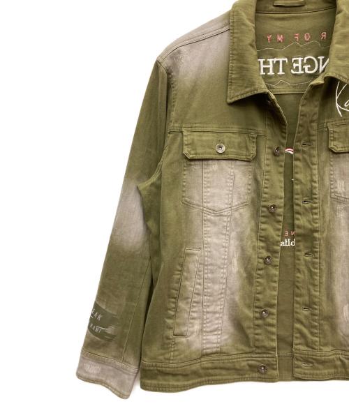 KARL KANI（カールカナイ）KARL KANI (カールカナイ) シャツジャケット オリーブ サイズ:XXLの古着・服飾アイテム