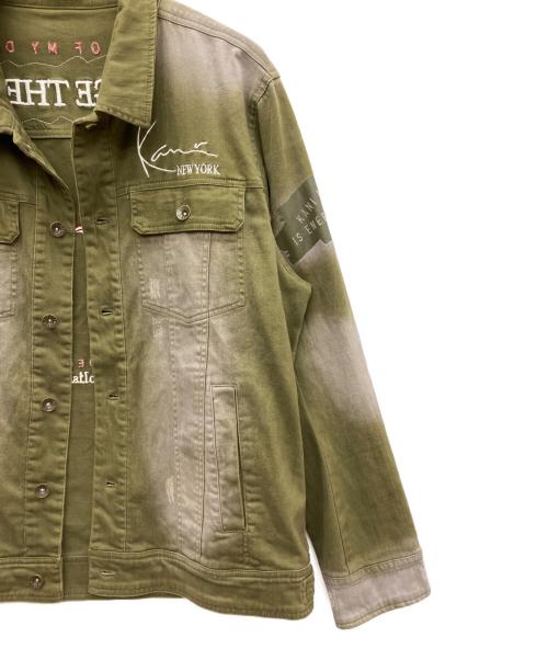 KARL KANI（カールカナイ）KARL KANI (カールカナイ) シャツジャケット オリーブ サイズ:XXLの古着・服飾アイテム
