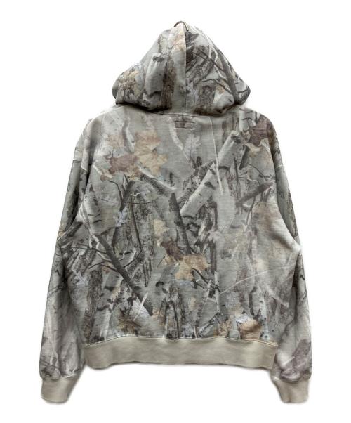 BEAMS（ビームス）BEAMS (ビームス) ジップパーカー グレー×ホワイト サイズ:SIZE Sの古着・服飾アイテム