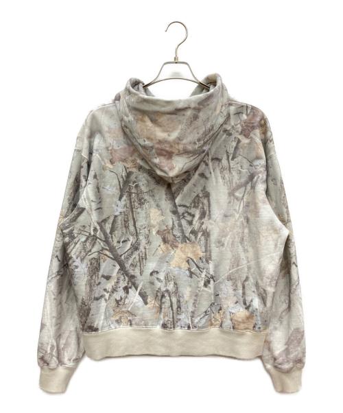 BEAMS（ビームス）BEAMS (ビームス) ジップパーカー グレー×ホワイト サイズ:SIZE Sの古着・服飾アイテム