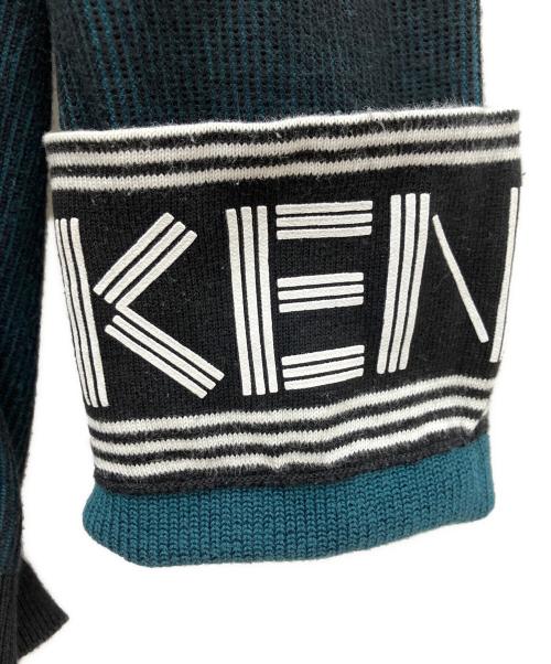 KENZO（ケンゾー）KENZO (ケンゾー) 厚手ニット グリーン サイズ:Mの古着・服飾アイテム