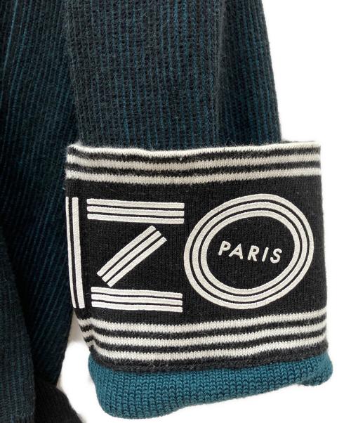 KENZO（ケンゾー）KENZO (ケンゾー) 厚手ニット グリーン サイズ:Mの古着・服飾アイテム