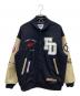 FIRST DOWN（ファーストダウン）の古着「フルデコスタジャン」｜ネイビー×アイボリー