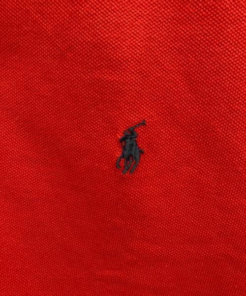 POLO RALPH LAUREN（ポロ・ラルフローレン）POLO RALPH LAUREN (ポロ・ラルフローレン) ポロシャツ レッド サイズ:Lの古着・服飾アイテム