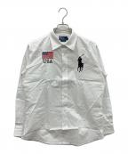 POLO RALPH LAURENポロ・ラルフローレン）の古着「CUSTOＭ FIT」｜ホワイト