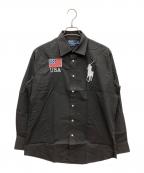 POLO RALPH LAURENポロ・ラルフローレン）の古着「CUSTOM FIT」｜ブラック