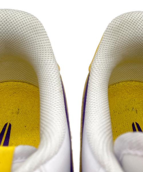 NIKE（ナイキ）NIKE (ナイキ) Kobe Bryant × Nike Air Force 1 Low Retro QS ホワイト×イエロー×パープル サイズ:SIZE 25cmの古着・服飾アイテム