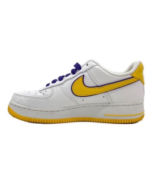 NIKE（ナイキ）NIKE (ナイキ) Kobe Bryant × Nike Air Force 1 Low Retro QS ホワイト×イエロー×パープル サイズ:SIZE 25cmの古着・服飾アイテム