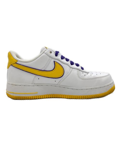 NIKE（ナイキ）NIKE (ナイキ) Kobe Bryant × Nike Air Force 1 Low Retro QS ホワイト×イエロー×パープル サイズ:SIZE 25cmの古着・服飾アイテム