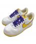 NIKE（ナイキ）の古着「Kobe Bryant × Nike Air Force 1 Low Retro QS」｜ホワイト×イエロー×パープル
