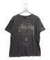 stussy（ステューシー）の古着「半袖カットソー」｜ブラック