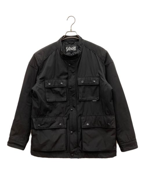 Schott（ショット）Schott (ショット) 中綿ジャケット ブラック サイズ:XLの古着・服飾アイテム