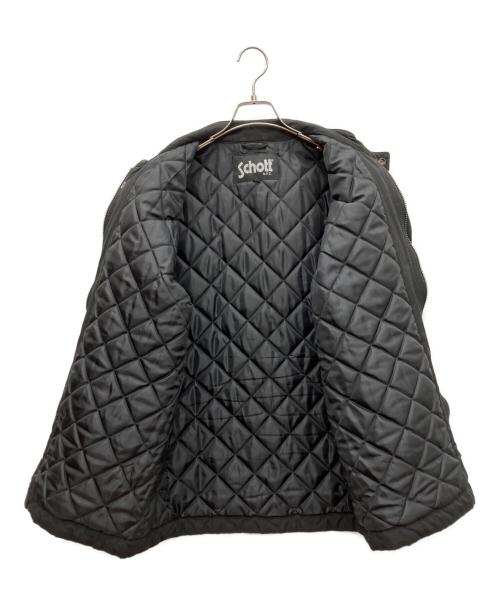 Schott（ショット）Schott (ショット) 中綿ジャケット ブラック サイズ:XLの古着・服飾アイテム