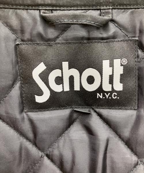 Schott（ショット）Schott (ショット) 中綿ジャケット ブラック サイズ:XLの古着・服飾アイテム