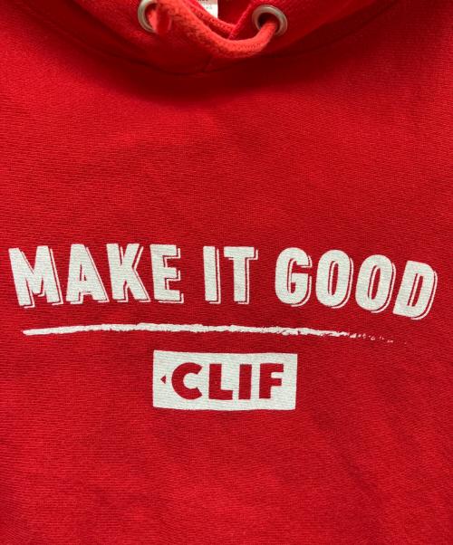 Champion REVERSE WEAVE（チャンピオン リバース ウィーブ）Champion REVERSE WEAVE (チャンピオン リバース ウィーブ) プルオーバーパーカー レッド サイズ:Lの古着・服飾アイテム
