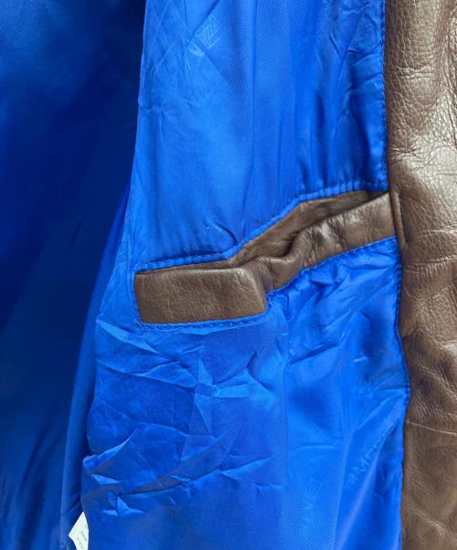 MERIT AWARDS（メリトアワーズ）MERIT AWARDS (メリトアワーズ) レザージャケット ブラウン サイズ:SIZE Lの古着・服飾アイテム